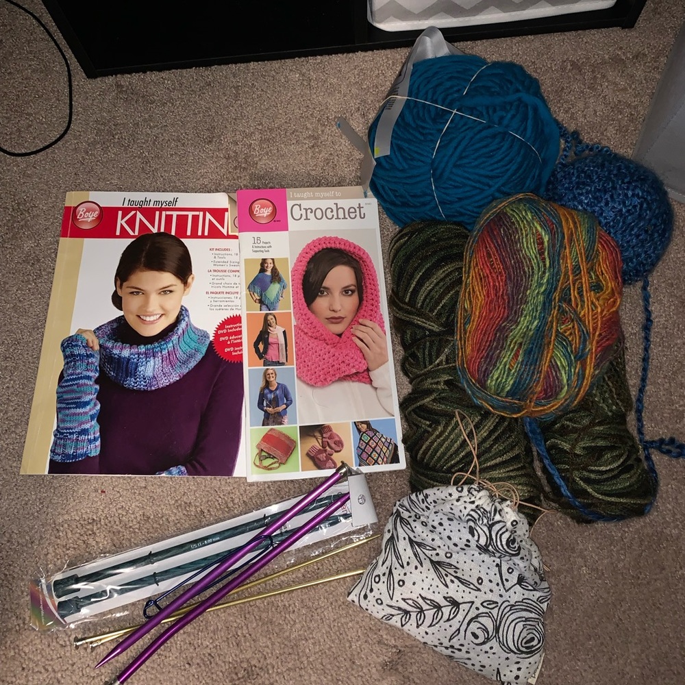 Knitting and Crocheting Kit